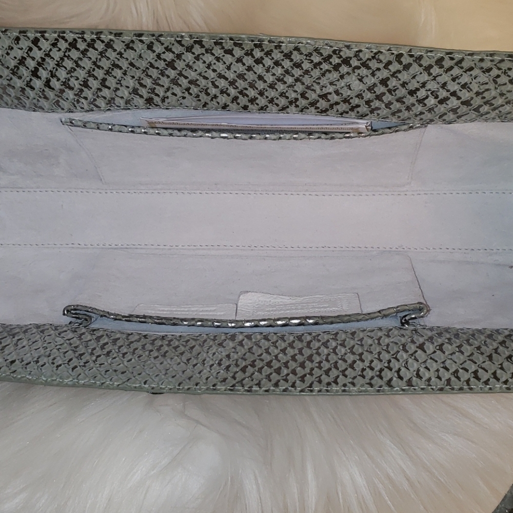 Nancy Gonzalez Python Convertible Clutch - image 4